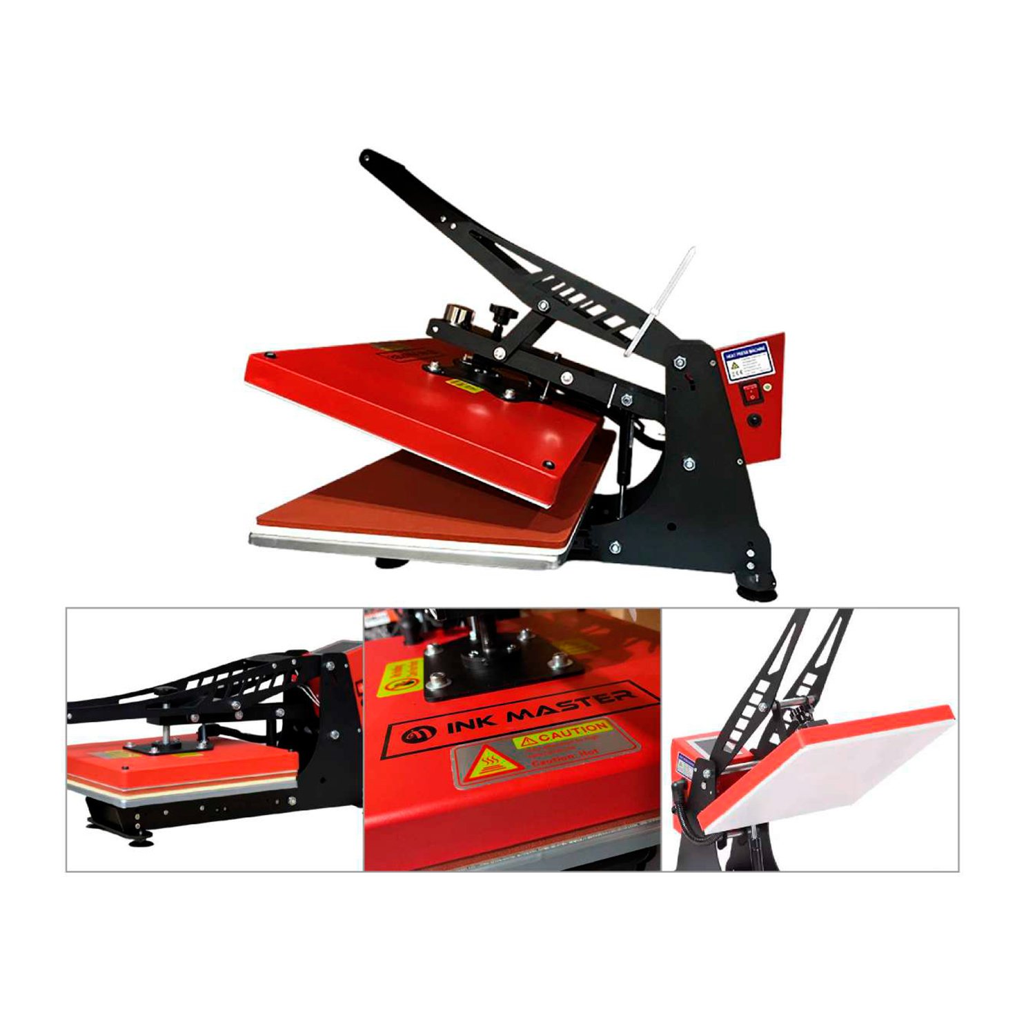 Plancha Estampadora Profesional 40x60cm (Modelo STP021) | Agencia Textil