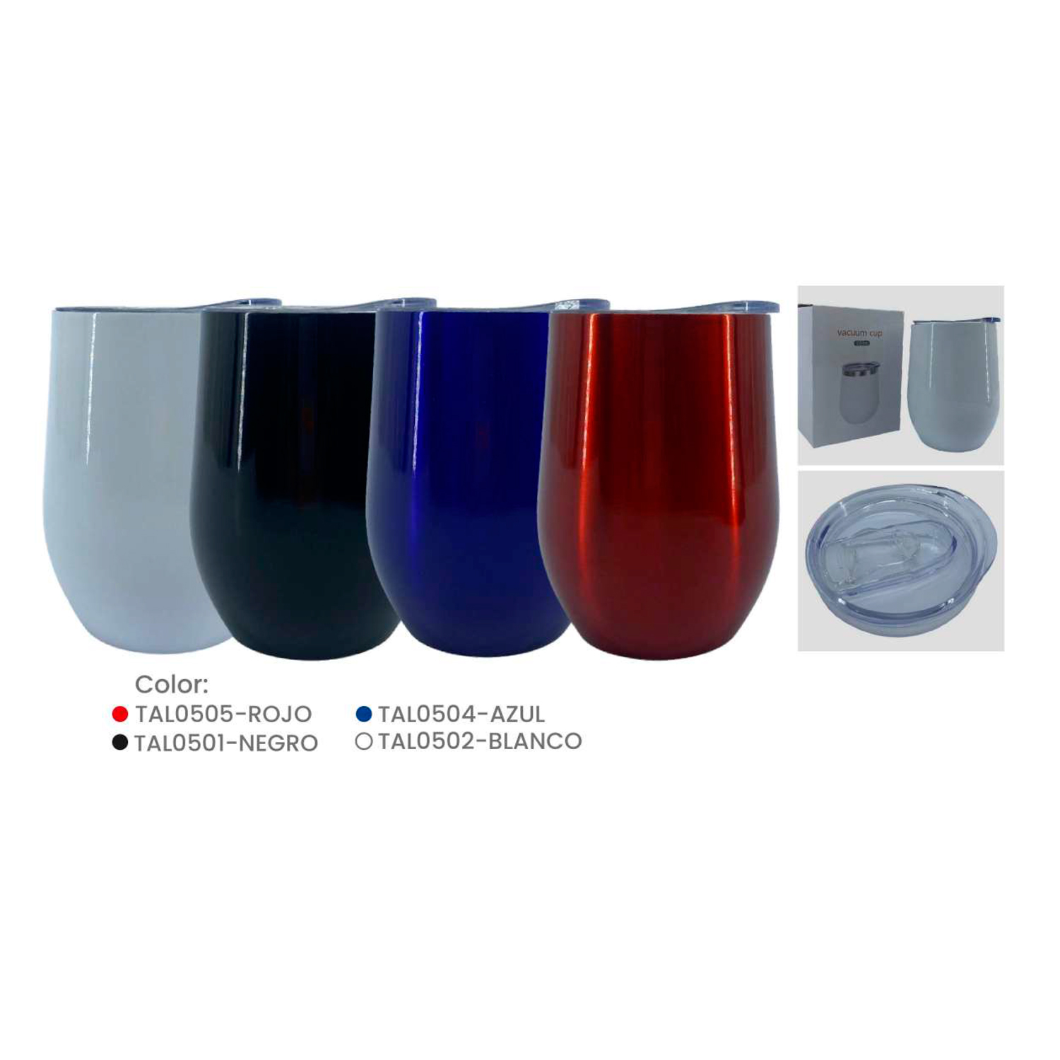 Tumbler Térmico Compacto - 320ml (X/CAJA 60PCS) Agencia Textil